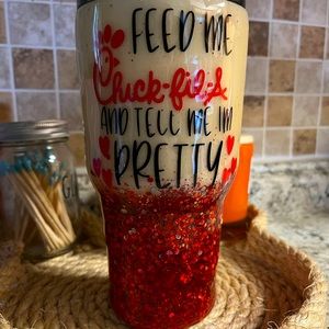 Chick Fil A Resin Travel Mug